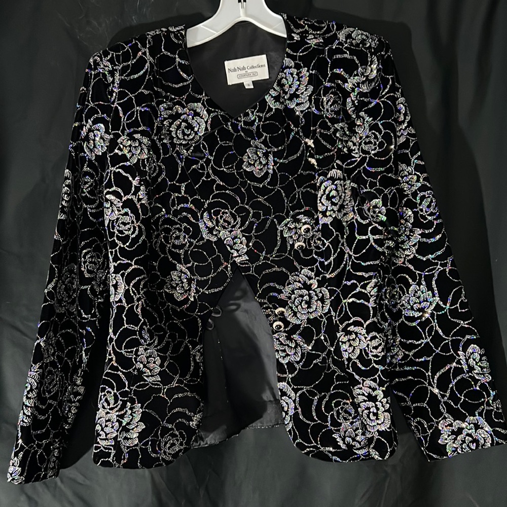 Vintage 1980’s party blazer by Jonathan Tait